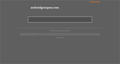 Desktop Screenshot of androidgroupon.com