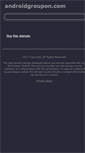 Mobile Screenshot of androidgroupon.com
